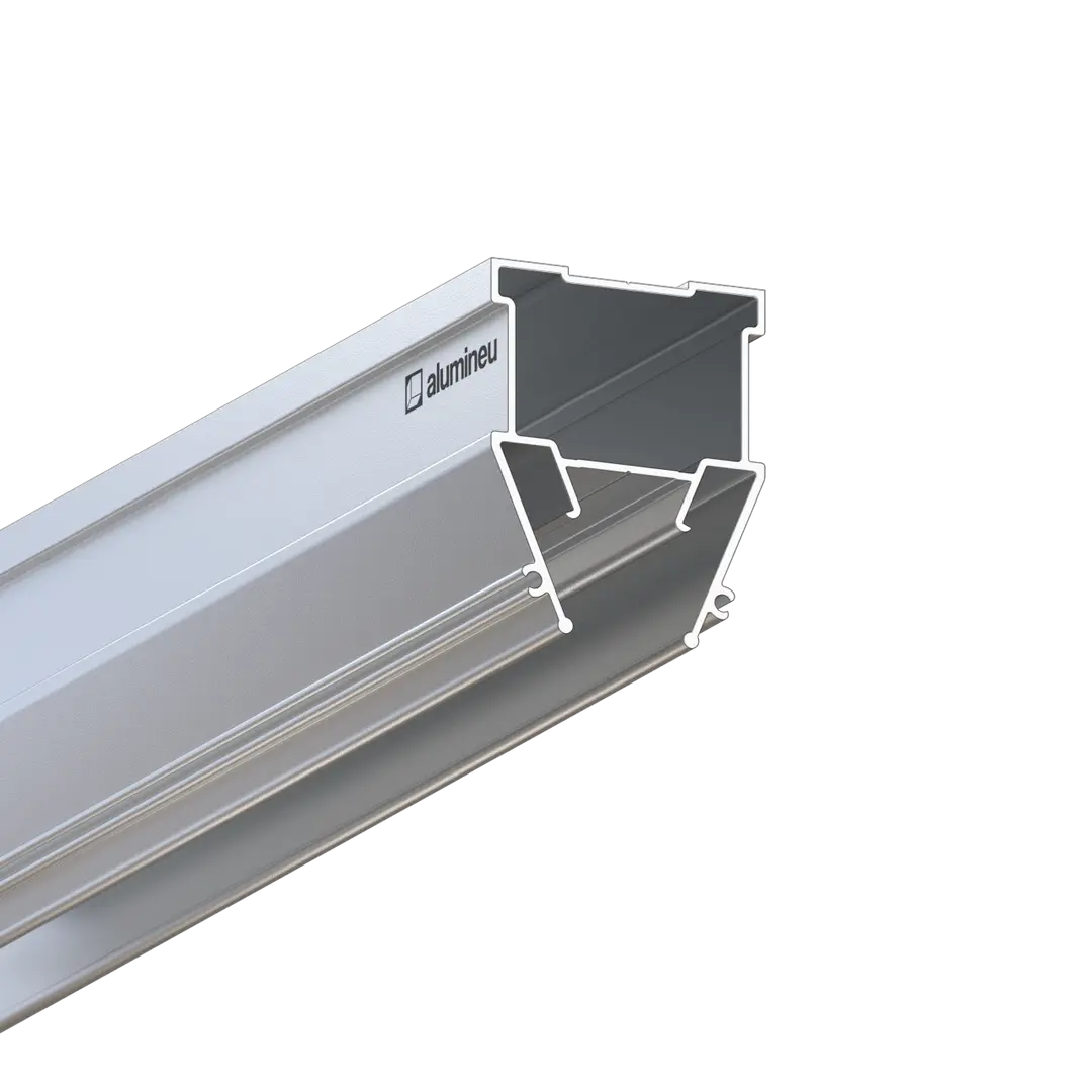 Profile LIGHTRA X015, Mill finish, close-up