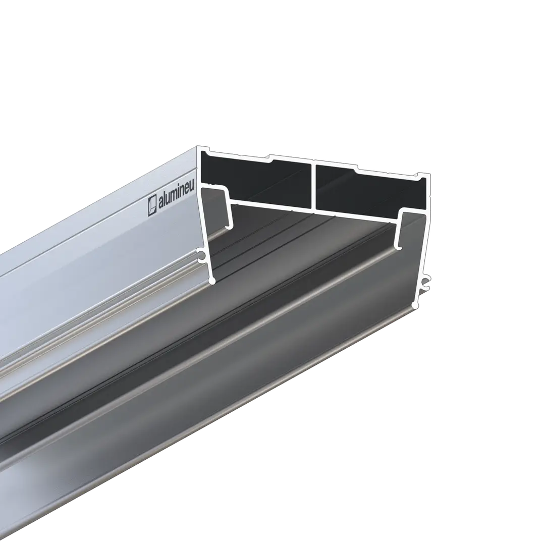 Profile LIGHTRA X050, Mill finish, close-up