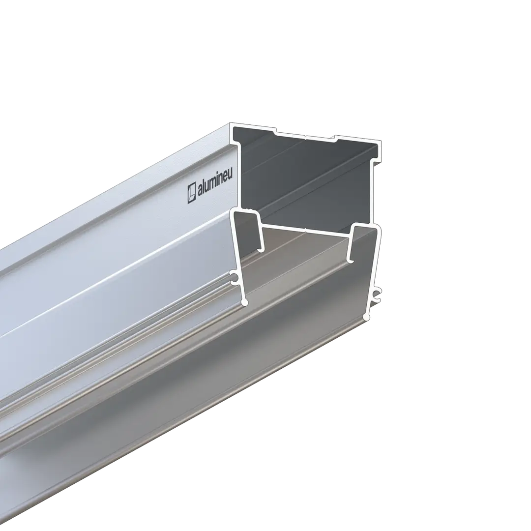 Profile LIGHTRA X030, Mill finish, close-up